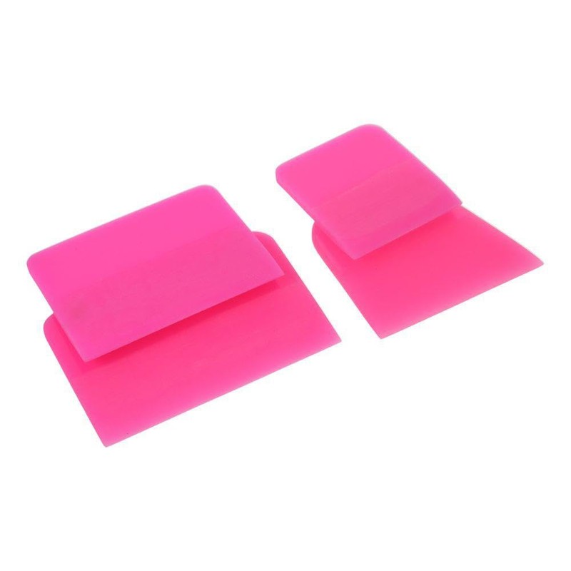 BYOBYO 4Pcs PPF Squeegee Soft Rubber Scraper 3 in 1