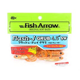 Fish Arrow(フィッシュアロー) ルアー フラッシュJグラブ4.5SW #121グローオレンジ/S