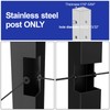 BLIKA 100 Pack Cable Railing Rubber Grommets for 1/8" 5/32"