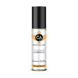 CA Perfume Impression of Gabrielle For Women Replica Fragrance Body Oil Dupes Alcohol-Free Essential Aromatherapy Sample Travel Size Concentrated Long Lasting Attar Roll-On 0.3 Fl Oz/10ml