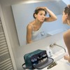 WANDF Toiletry Bag Small Nylon Dopp Kit Lightweight Shaving Bag