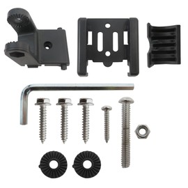 7400931 Transducer Bracket, Transducer Mount for XHS Model Transducers, Transom Mounting Hardware Kit Compatible For Various Fish Detection Sensors, Fit for XHS 9 HDSI 180 T/HELIX 12 CHIRP SI GPS
