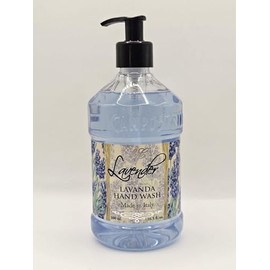 LA FLORENTINA Lavender Hand Wash, Alighiero Campostrini Collection, Made in Italy, 16.5 Fl Oz Pump Bottle