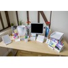 OSCO White Hi-Gloss Plastic Stapler | 10 Sheet Capacity |