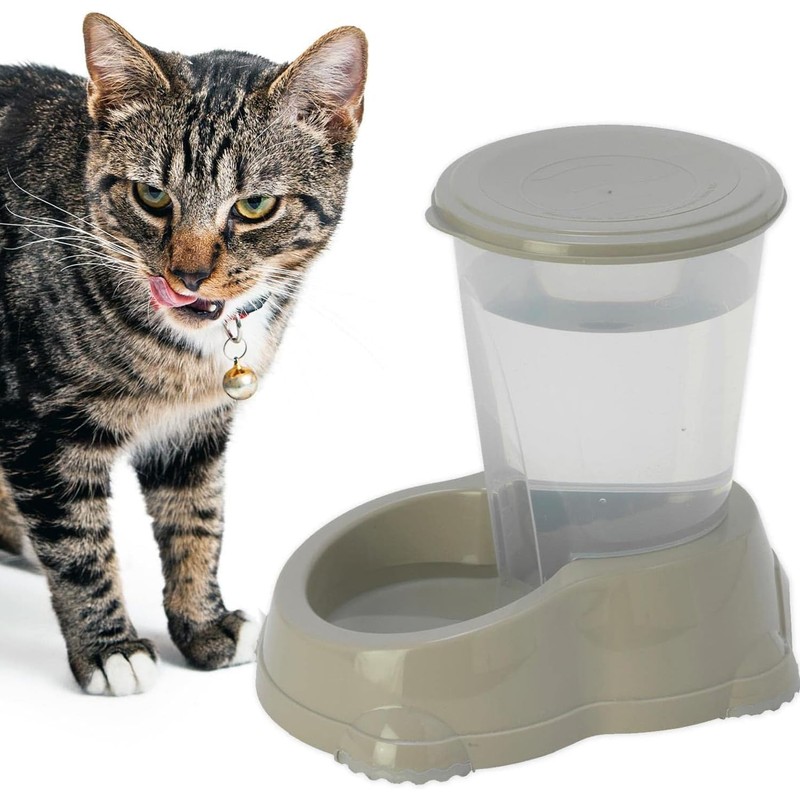 CAT CENTRE Smarty Sipper Bowl 1.5L Automatic Gravity Water Dispenser