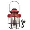 Retro LED Camping Lantern Portable Multifunctional Rechargeable Tent Light for