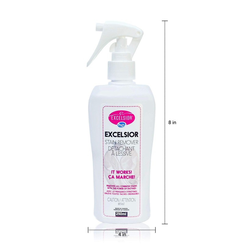 Excelsior HE Laundry Stain Remover Spray for cleaning clothes naturally