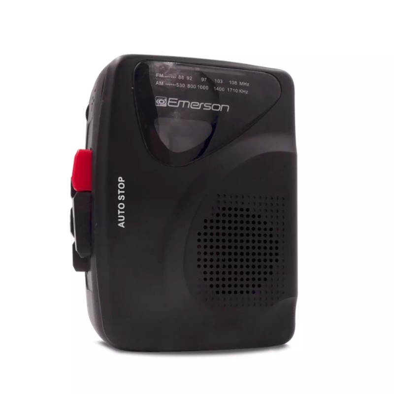 Emerson Portable Cassette Player & Recorder w AMFM Radio and