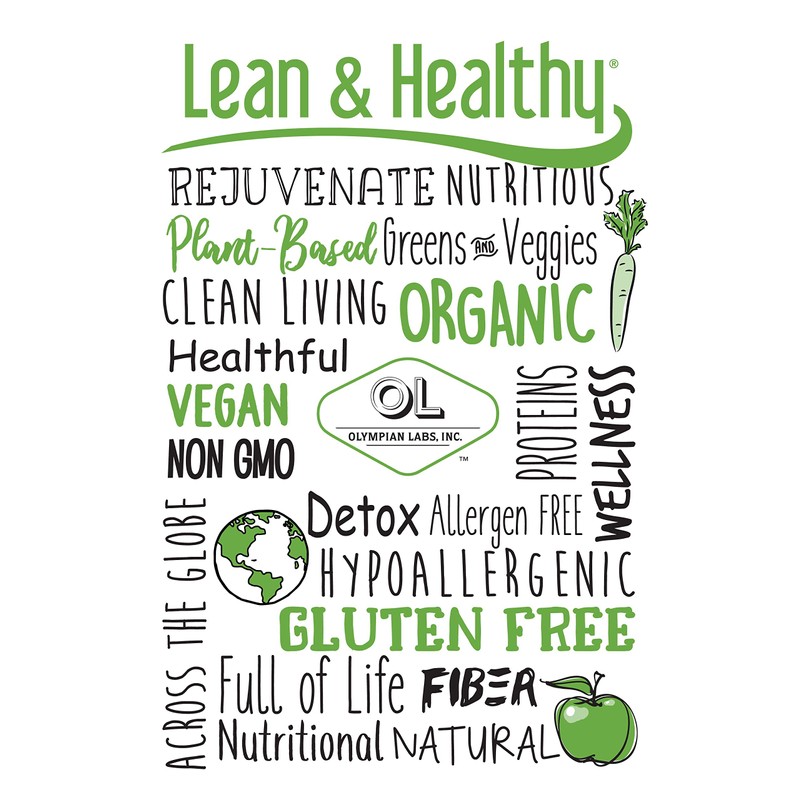Olympian Labs Pure Smoothie Mix, Pea Protein Powder Plus Probiotics,