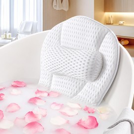 Bath Pillow Bathtub Pillow Luxury Bath Pillows for Tub Neck and Back Suppor