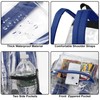 Trail maker Clear Backpack With Reinforced Straps For Security &