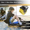 Upgrade Complete Caster Wheels Assembly Fit for Razor Crazy Cart