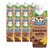 Mooala - Organic Chocolate Bananamilk, Lunchbox Friendly, Shelf-Stable, Non-Dairy, Nut-Free,