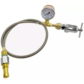 Preece Precision Transfill / Homefill to CGA-540 & CGA-870 Oxygen Tank w/36" 3,000 PSI