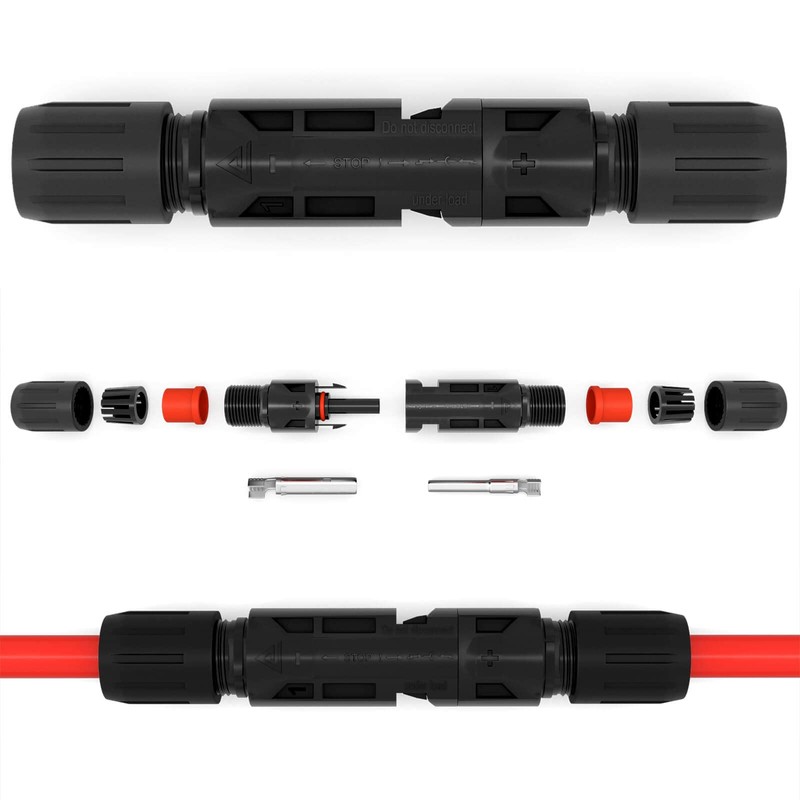 HB-DIGITAL Solar crimp set: 6x solar plugs for solar modules