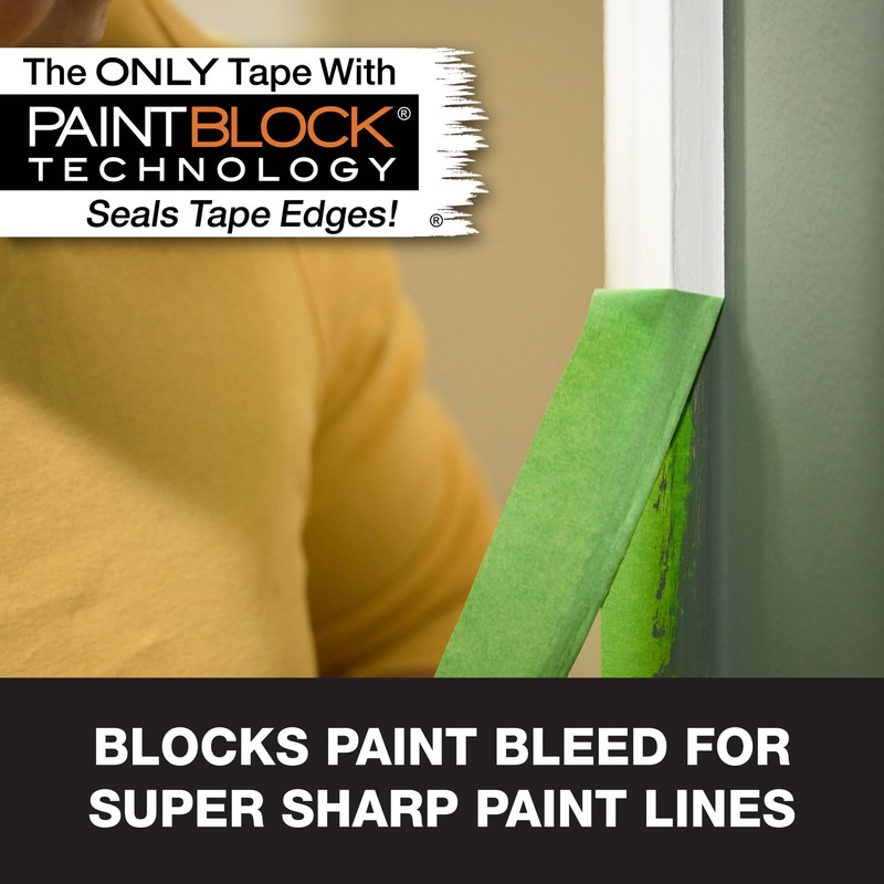FrogTape Multi-Surface Painters Tape with PAINTBLOCK, 1.5 Inch Wide (1.41