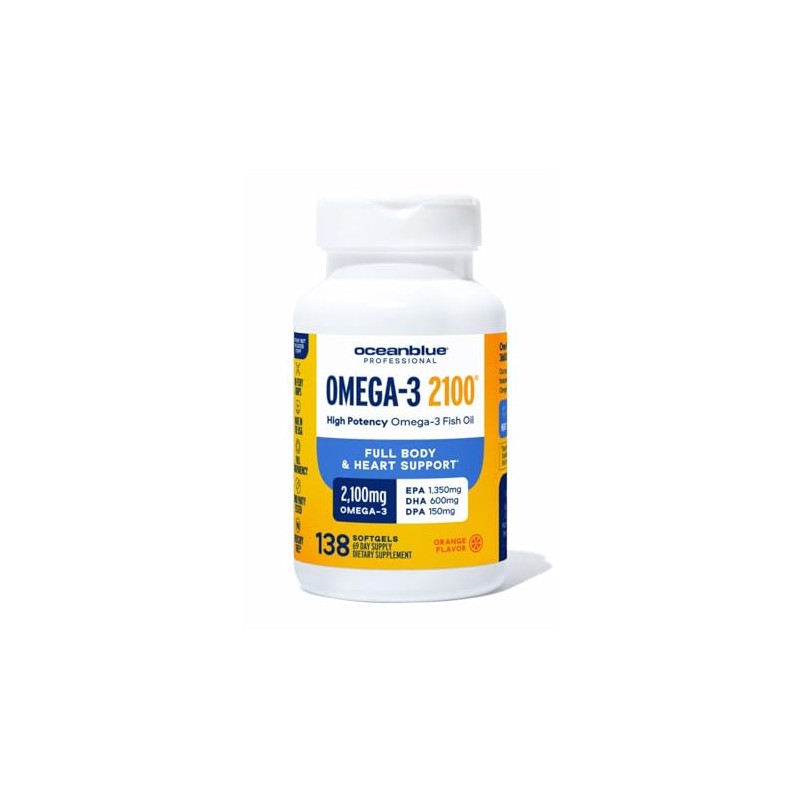 Ocean Blue Omega 3 2100-138 ct - Bonus Bottle 15