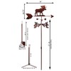SWEN Products Moose Weathervane (Roof Mount Included)
