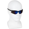 KleenGuard V30 Nemesis Safety Glasses (14481), Blue Mirror Lenses with