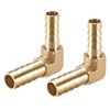 sourcing map Hose Adaptor Hose Connection 90 Degree 10 mm