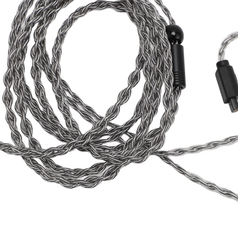 Headphone Cable 4 Strands Silver Plated Copper Anti Stangling 3.5MM
