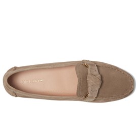 Cole Haan Women's Emmie Knot Drivers Driving Style Loafer, Irish Coffee Suede, 9.5