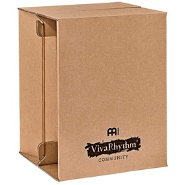 Meinl VivaRhythm VR-CAJ2GO Fold-able Pop Up Cardboard Cajon-2-Go with Internal Snares