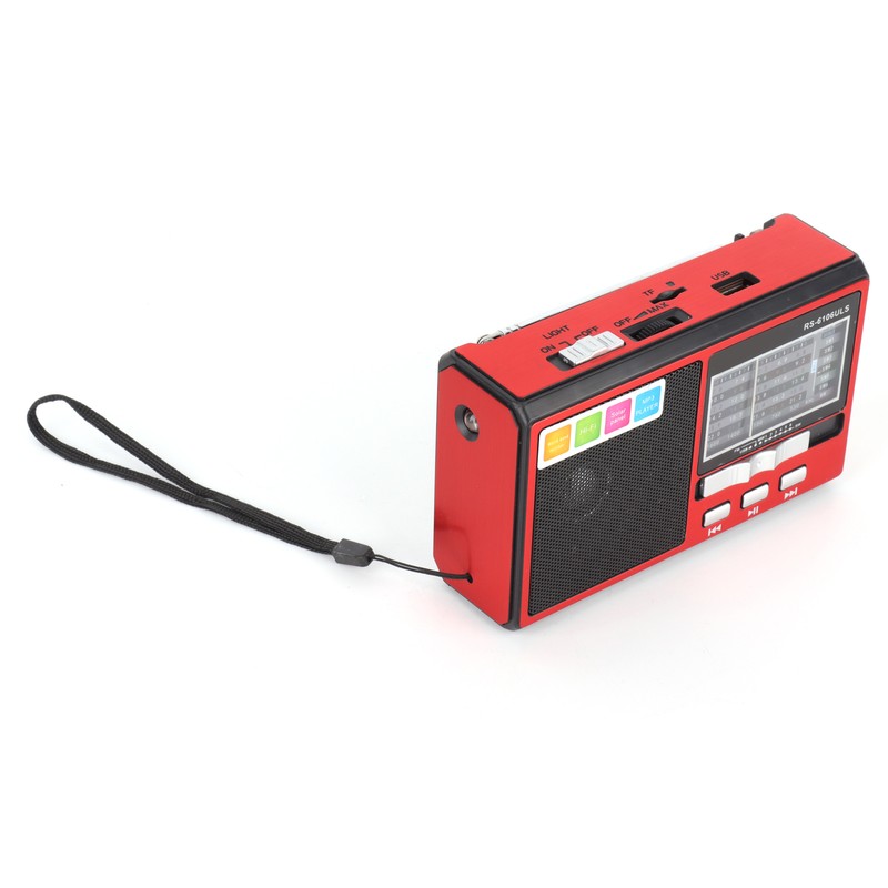 Radio FM AM SW Portable Radio Support Solar Battery Charging