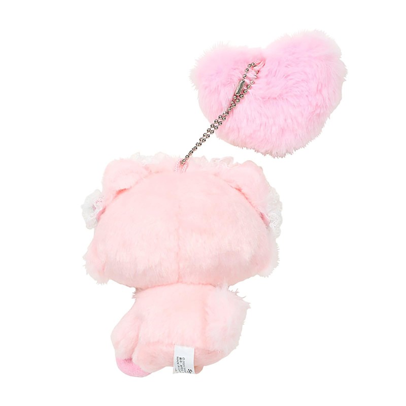 Sanrio 199214 Mascot Holder (Heisei Urare Character, Fluffy Heart) Charmy