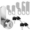 Letter Box Lock 25 mm with 4 Keys and 5