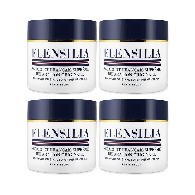 Ellencilla 엘렌실라 슈퍼달팽이크림 50g 에스카르고 탄력 주름 개선 4개 So
