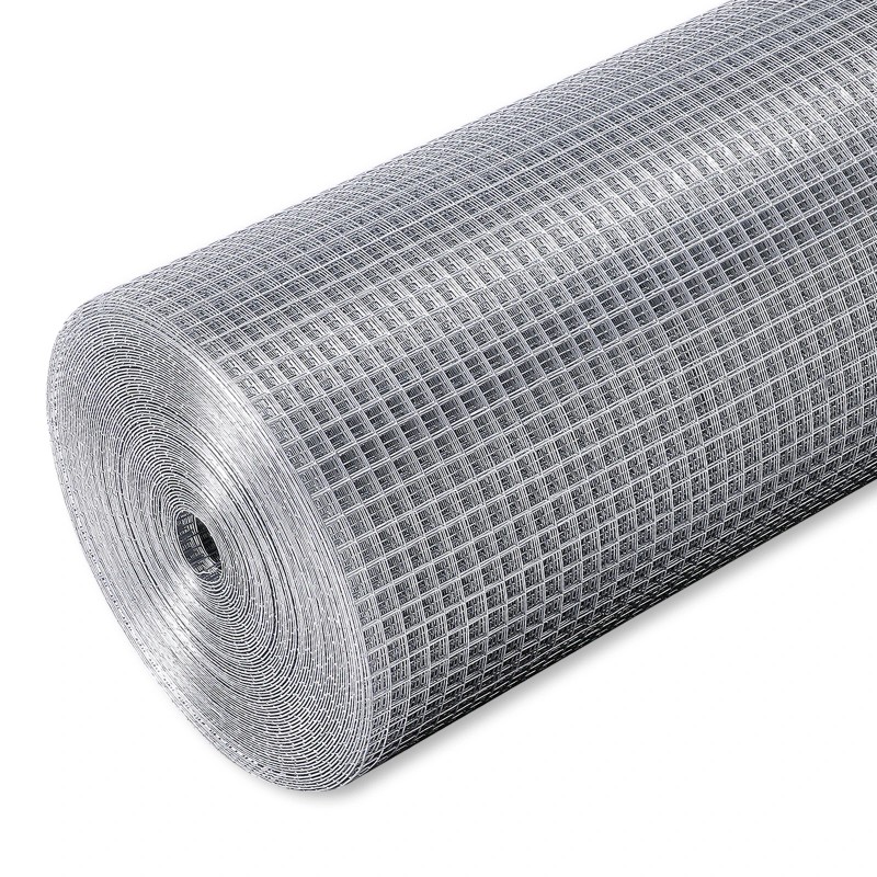 1/2x24inx50ft Hardware Cloth 19Gauge Galvanized Welded Wire Mesh Roll Fences