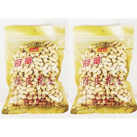 Premium Chinese Roasted Peanuts, 400g, Pack of 2 陈皮花生