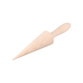 Ice Cream Waffle Cone Roller 9.1 Inch Wooden Pizzelle Cone Mould Mini Waffle Cones Pastry Roll Waffle Cone Pastry Decorating Baking Tool