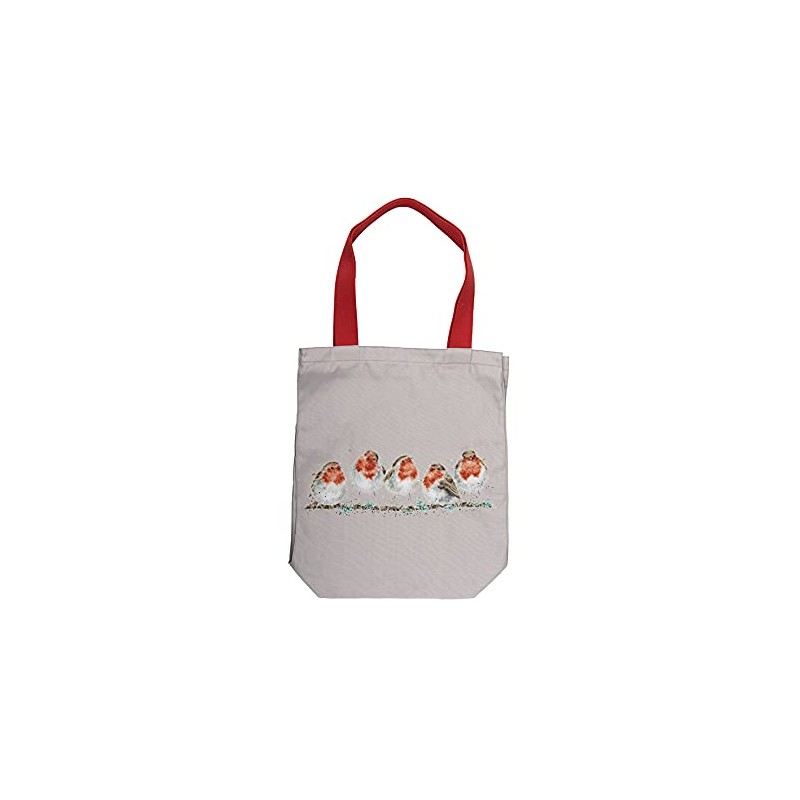 Wrendale Designs - 'Jolly Robin' Canvas Bag