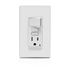 Leviton GFCI Switch Outlet Combo, 15 Amp, Self Test, Tamper-Resistant