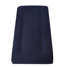Futon Fitted Sheet Cover, Semi-Double, One-Touch Sheet, Navy, Plain, Washable, Replacement, Dust Mite Resistant, Breathable, Moisture Wicking, Soft