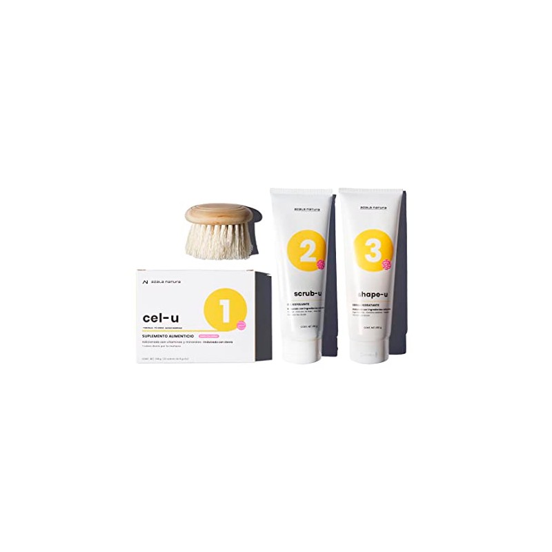 Kit para celulitis con Cepillo Azala Brush + cel-u +