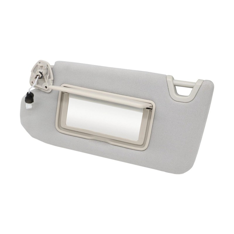 Replacement Left Driver Sun Visor with Gray Illuminated Mirror for