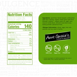 Aunt Gussie's - Spelt Sugar Free Oatmeal Cookies - 4 Pack