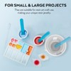 Large Silicone Resin Measuring Cups Tool Kit - Nicpro Reusable