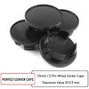 RhinoTuning 4 PCS 54.5 mm Wheel Center Caps Compatible With