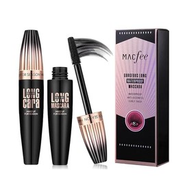 My Amazing Lashes 2 Pack Korean Volume & Length Waterproof Mascara for Older Women 60 Plus, Black Lengthening Mascara for Mature Women over 60 with Sensitive Eyes