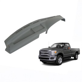 GXYWADY Dash Cover Medium Gray Replacement for F150 Bronco 1992 1993 1994 1995 1996 Replacement for F250 F350 1992 1993 1994 1995 1996 1997 Replacement for 12-115-MGR