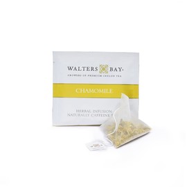 Walters Bay Chamomile Tea, 15 Count, Premium, Herbal, No Caffeine, All Natural, Pyramid Bags, Sweet Chamomile