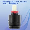 Mgoodoo 40PHF-2 Pressure Balance Cartridge, 40mm Shower Cartridge Replacement Fit
