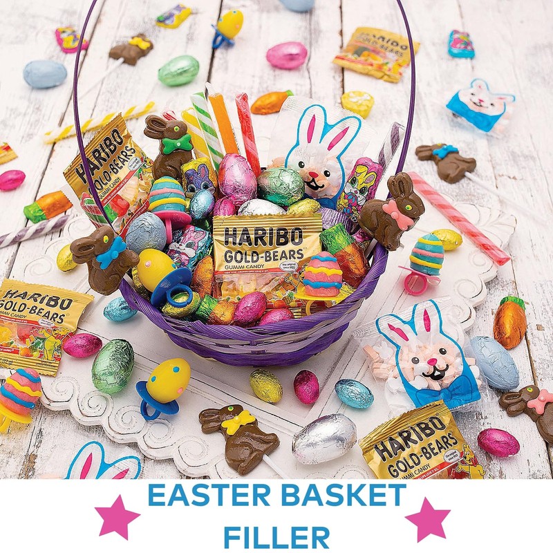 Fun Express Candy Canes Bulk Individually Wrapped - 80 Peppermint