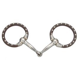 Kelly Silver Star Tough-1 Miniature Offset D Snaffle Bit 3 1/2in