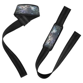 Fairy Game - Correas de elevación de anime para niña, 26 pulgadas, antideslizantes, accesorios de gimnasio, para entrenamiento, gimnasio, levantamiento de potencia, culturismo