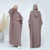 Abaya Muslim Dress Abaya Batwing Sleeve Prayer Clothes Middle East